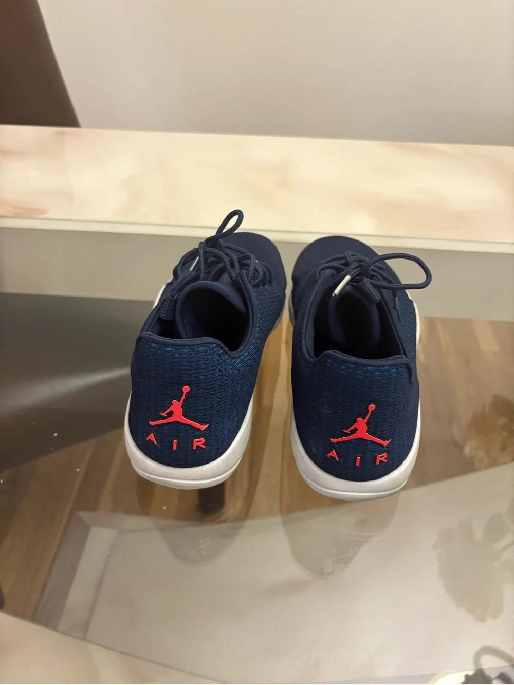 Jordan Air Jordan Low Top Lace-Up Sneakers Men’s Blue White Red size 8